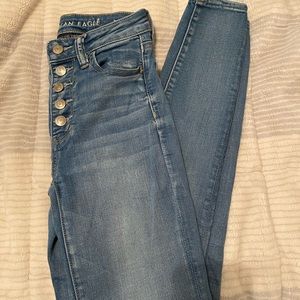 High waisted Jegging